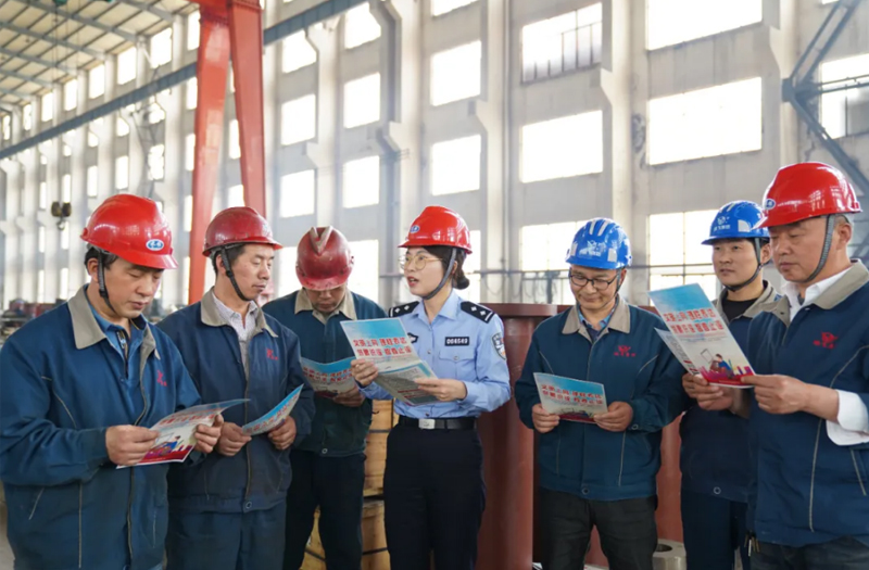 抵制網絡謠言、共建清朗家園宣傳活動走進鵬飛